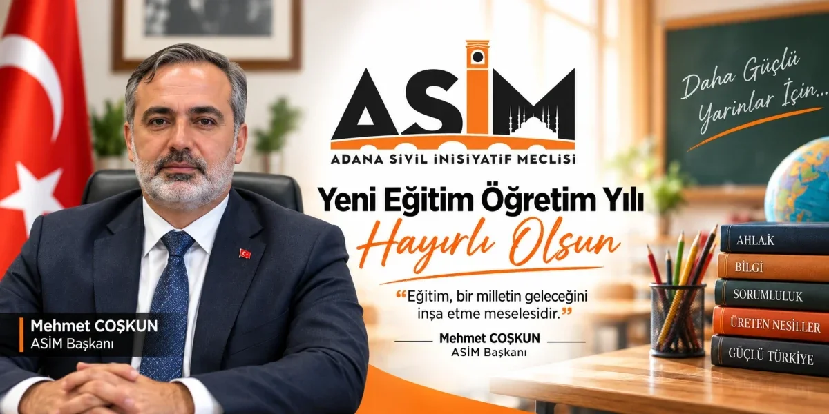 Mehmet Coşkun: Eğitim, bir milletin geleceğini inşa etme meselesidir