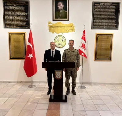 Vali Ziya Polat’tan Tuğgeneral Kadir Çelik’e hayırlı olsun ziyareti