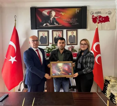 MHP Ardahan İl Başkanı Köseliören’den MHP Kars İl Başkanı Okyay’a kardeşlik ziyareti